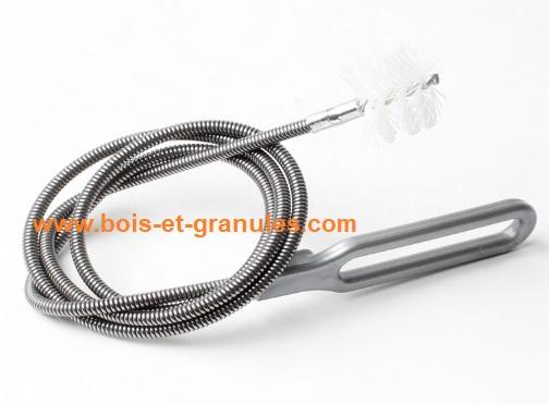 Accessoires Ecouvillon de nettoyage des 6 tubes intérieur foyer pour poêles Nuance 6 et 9 Kw