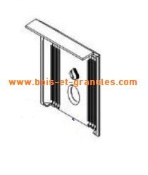Déflecteurs Déflecteur fonte arrière foyer pour poêles P158 - P950 - P956 - P958*