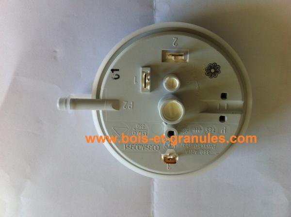 Pièces détachées Supérior > Pressostat d'air pour poêles Cléo, Clemy, Monia, Monica, Maira, Marcella, Mia, Milly sauf Lia et insert SCP