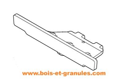 Déflecteurs Déflecteur fonte supérieur intérieur foyer pour poêle P936 et P136